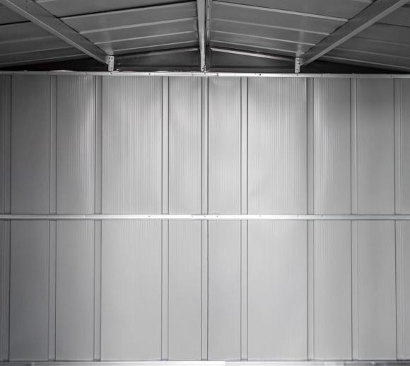 Spacemaker Geratehaus Woodlake 10x10 Holzoptik 313x297 Cm
