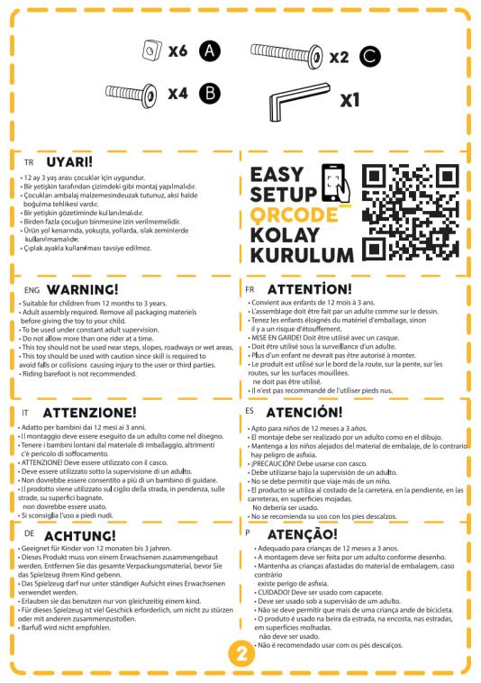 MamaToyz Holz Schaukelpferd Bär | Natur | 76x24x41cm 