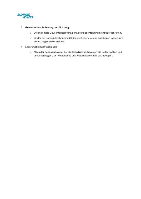 Summer Waves Bodenfolie | Untergrund für Pool | Blau | 391 x 391 cm