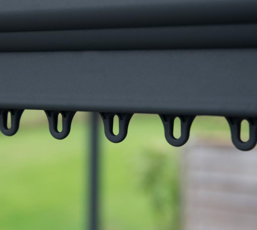 Palram Aluminium Gazebo Pavillon Palermo 3000 295x295 cm | mygardenhome