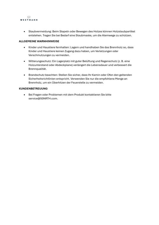 Westmann Brennholz Buche kammergetrocknet | 1 rm 