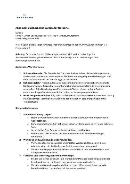 Westmann Aluminium Runddach Carport Stockholm | Anthrazit | 576x300x220 cm 