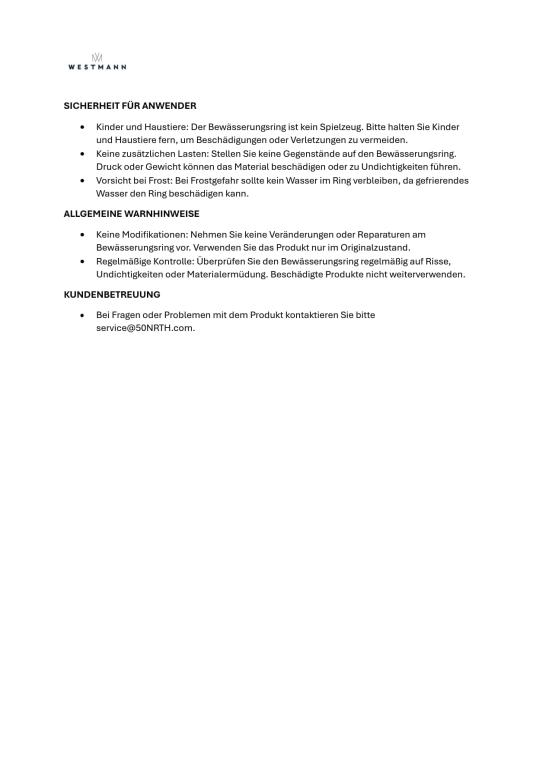 Westmann Humida S | Bewässerungsring Baum | Tröpfchenbewässerung | 3er Set