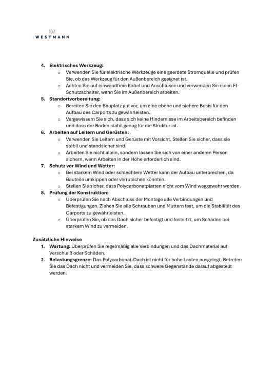 Westmann Aluminium Runddach Carport Stockholm | Anthrazit | 576x300x220 cm 