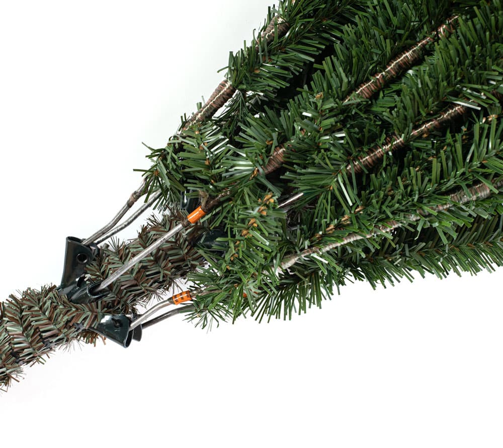 Realistischer Weihnachtsbaum 210 Cm - PE/PVC Mit Schnellem Aufbau