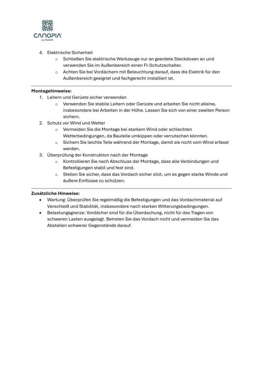 Palram - Canopia Metall Vordach Sophia Clear XL 4714 | Anthrazit | 471x140x17 cm 