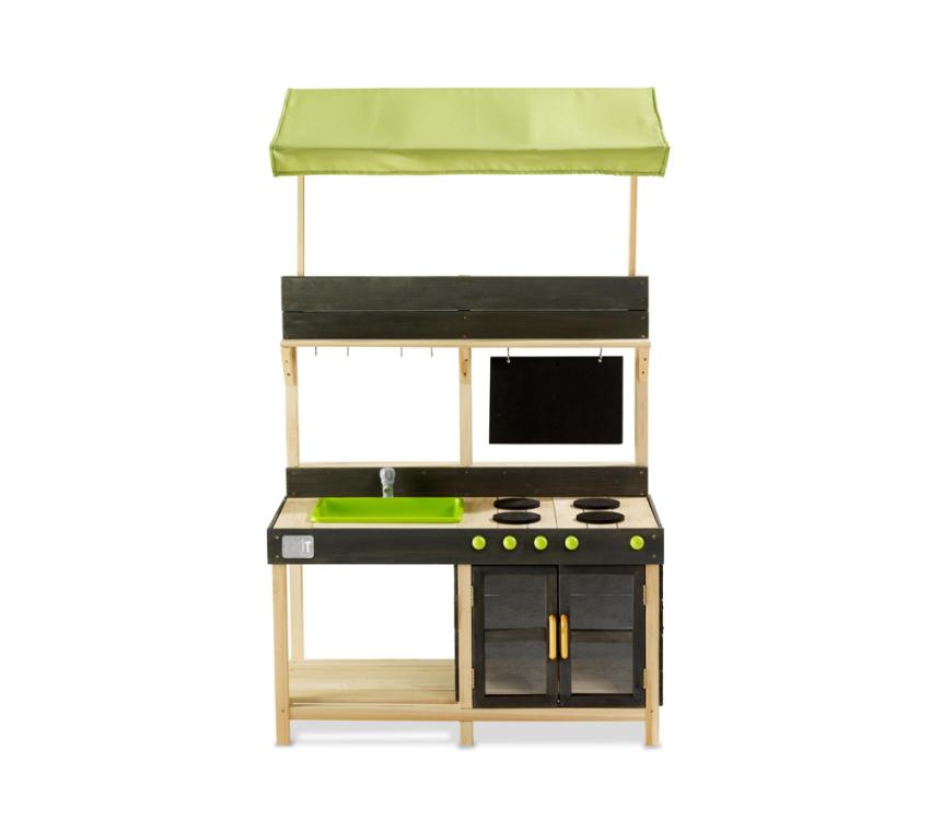 Exit Holz Kinderküche Yummy 300 Natur 98x102x164 cm mygardenhome