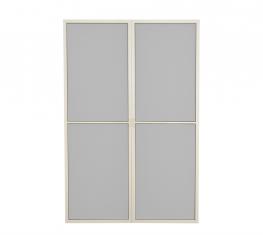 Palram Terrassendach Wintergarten Sanremo 300x556 Weiss Mygardenhome