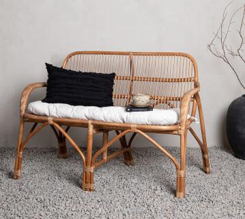 VENTURE HOME Nella | 2-Sitzer Gartensofa | Rattan 