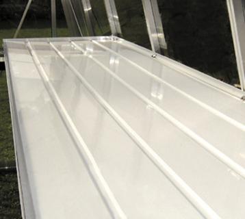 ACD Gewächshaus Regal | 52x225 cm | Silber