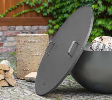 CookKing Stahl Deckel für Feuerschale Ø 80 cm | Zubehör für Feuerschalen 