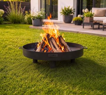 CookKing Tunis | Feuerschalen Set 60 cm | inkl. Grillrost & Deckel 