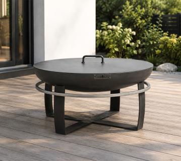 CookKing Viking | Feuerschalen Set 60 cm | inkl. Deckel 