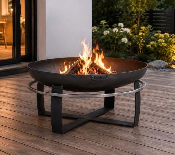 B-Ware CookKing Viking | Feuerschalen Set 60 cm | inkl. Deckel 
