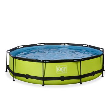 Exit Stahlrahmen Aufstellpool | Grün | 76 cm Komplettset