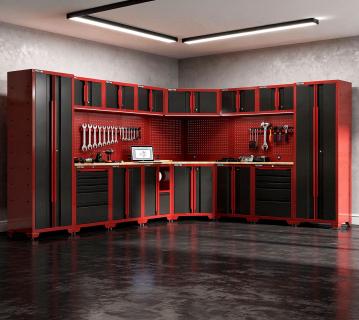 FEISTOS Werkstatteinrichtung Novo 21 | Metall Werkstattschrank 