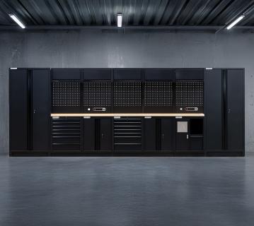 FEISTOS Werkstatteinrichtung EOS Blackline 14 | Metall Werkstattschrank 