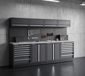 Feistos Werkstatteinrichtung Ferros 16E | Metall Werkstattschrank 