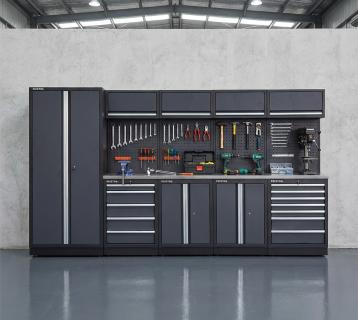 Feistos Werkstatteinrichtung Ferros 17E | Metall Werkstattschrank 