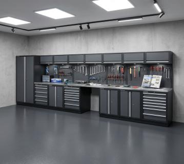 Feistos Werkstatteinrichtung Ferros 19E | Metall Werkstattschrank 