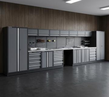 Feistos Werkstatteinrichtung Ferros 20E | Metall Werkstattschrank 