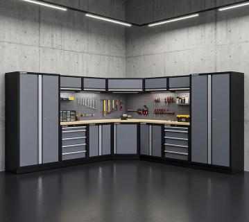 FEISTOS Werkstatteinrichtung Apollo 30 | Metall Werkstattschrank 