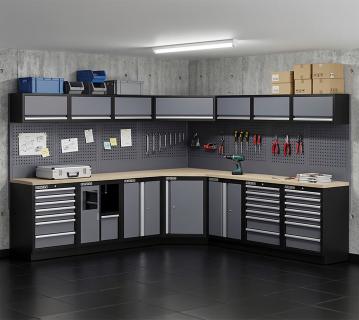 Feistos Werkstatteinrichtung Argos 31 | Metall Werkstattschrank 