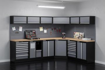 Feistos Werkstatteinrichtung Argos 32 | Metall Werkstattschrank 