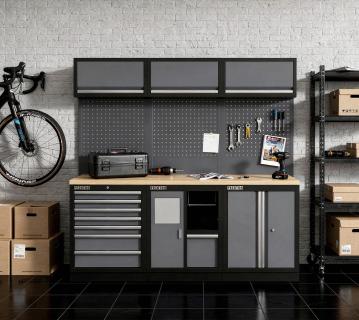 Feistos Werkstatteinrichtung Argos 11 | Metall Werkstattschrank 