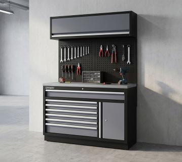 Feistos Werkstatteinrichtung Ferros 21E | Metall Werkstattschrank 