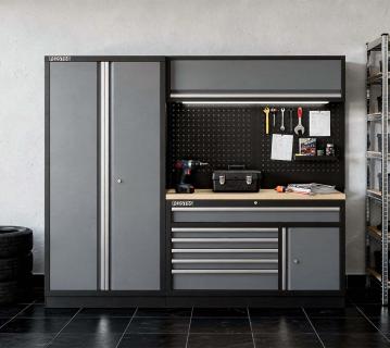 Feistos Werkstatteinrichtung Argos 22 | Metall Werkstattschrank 
