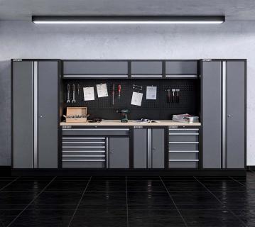 Feistos Werkstatteinrichtung Argos 25 | Metall Werkstattschrank 