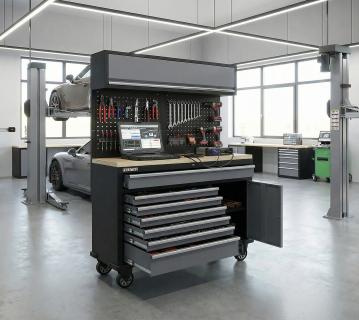 FEISTOS Werkstatteinrichtung Hektor 3 | mobile Werkbank mit Schubladen 