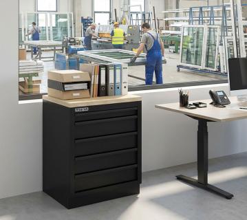 FEISTOS Werkstatteinrichtung EOS Blackline 3 | Werkstatt Schubladenschrank 