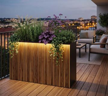 Herstera Garden Deco Planter Divider XL Plus | 120x80x40 cm 