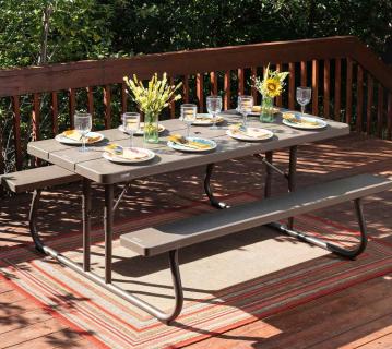 Lifetime 60112 | Klappbare Sitzgruppe für Garten und Camping 