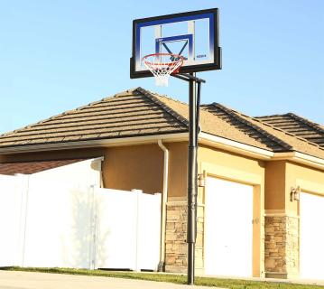 Lifetime 90020 | höhenverstellbarer Inground Basketballkorb | 229–305 cm 