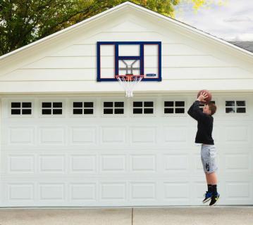Lifetime 90718 | Outdoor Basketballkorb zur Wandmontage  