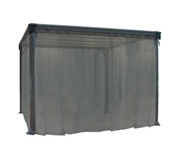 Palram - Canopia Moskitonetz für Pavillon | Zubehör für Palermo Martinique Milano 