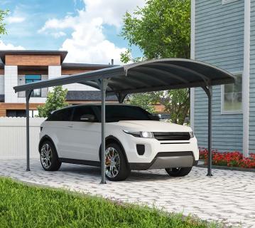 Palram - Canopia Aluminium Carport Vitoria 5000 | Anthrazit | 501x291x239 cm 