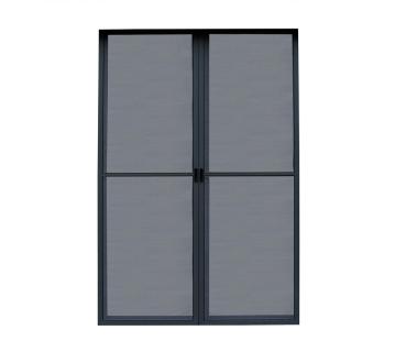 Palram - Canopia Insektenschutztür für Kaltwintergarten Sanremo | Grau | 137x205 cm 