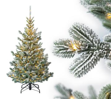 Evergreen Künstlicher Weihnachtsbaum Nobilis Kiefer | Inkl. LEDs | Grün | 150 cm 