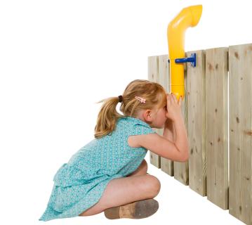 KBT Play Kunststoff Kinderspielhaus Zubehör Periskop | Gelb | 