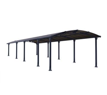 Palram - Canopia Aluminium Carport Arcadia 10600 | Anthrazit | 1072x359x242 cm 