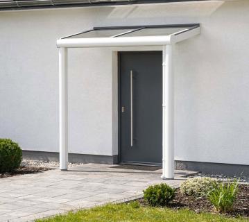 Skan Holz Greifswald | Aluminium Vordach | Überdachung |  Farbe