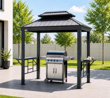 Sojag Messina 68 | Aluminium Grillpavillon | 2x3 m 