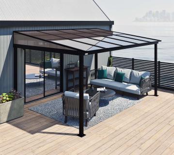 Sojag Aluminium Terrassenüberdachung St. Barth 1014 | Anthrazit | 296x424x240 cm 