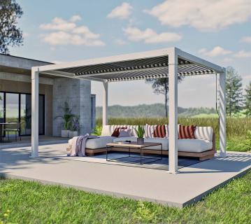 Sojag Hana 1013 | Aluminium Pergola mit Lamellendach | 3x4 m 