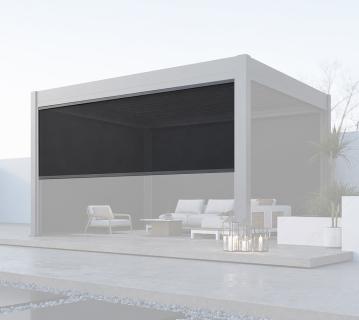 Paragon Outdoor Seitenteil für Pergola | Zubehör Grand Tuscan | verstellbar | Gr. 14 