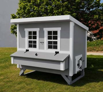 EZ Chicken Hühnerhaus L | Holz Hühnerstall begehbar | 9 Hühner Farbe